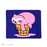 Ice Cream Sloth Cute Mousepad thumb 0