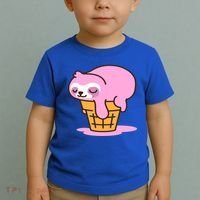 Ice Cream Sloth Cute Toddler T-Shirt thumb 2