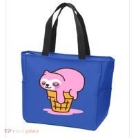 Ice Cream Sloth Cute Tote Bag thumb 3