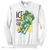 Ice Hockey Girl Sweatshirt thumb 0