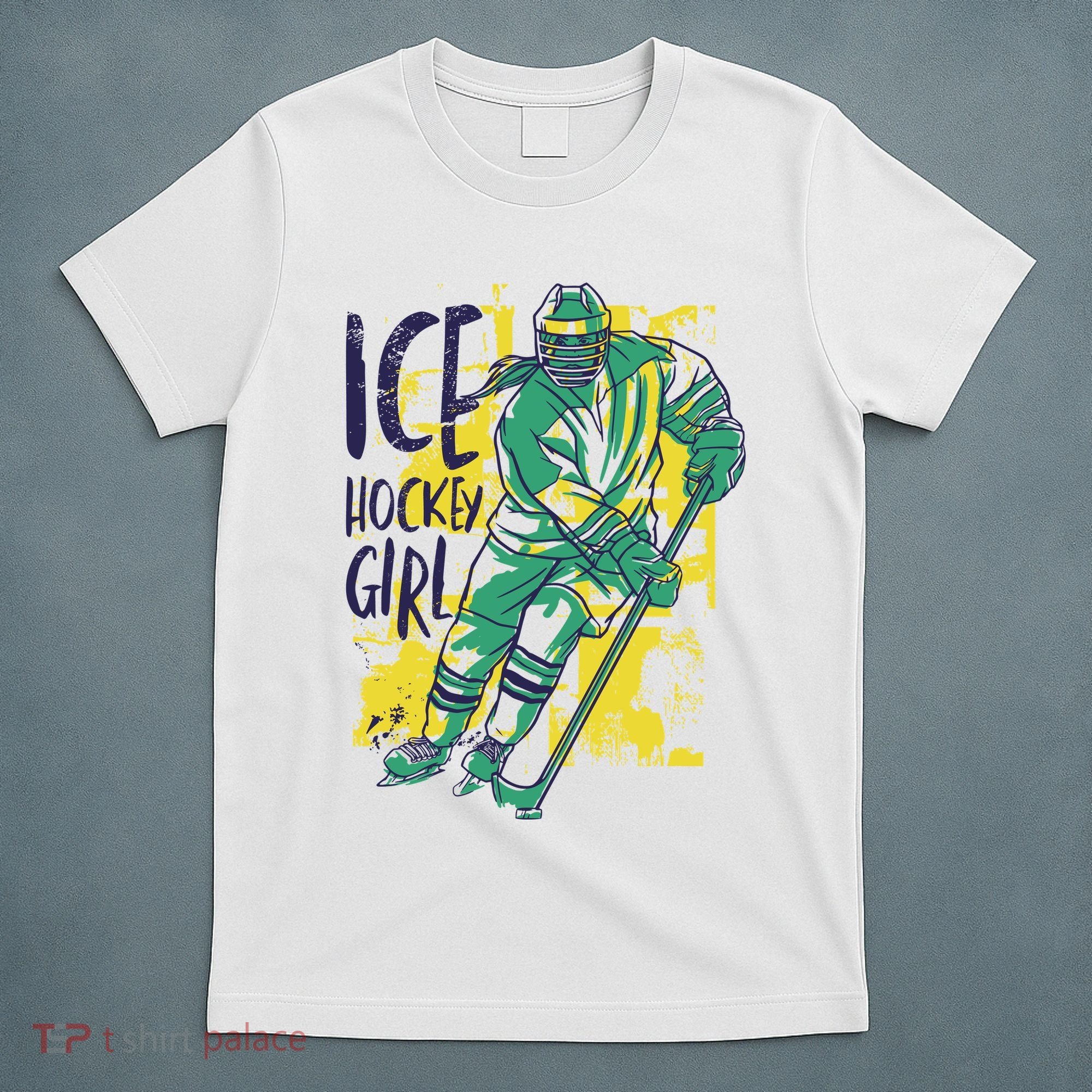 Ice Hockey Girl T-Shirt