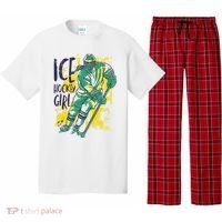Ice Hockey Girl Pajama Set thumb 0