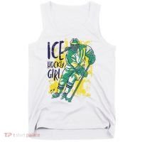 Ice Hockey Girl Tank Top thumb 0