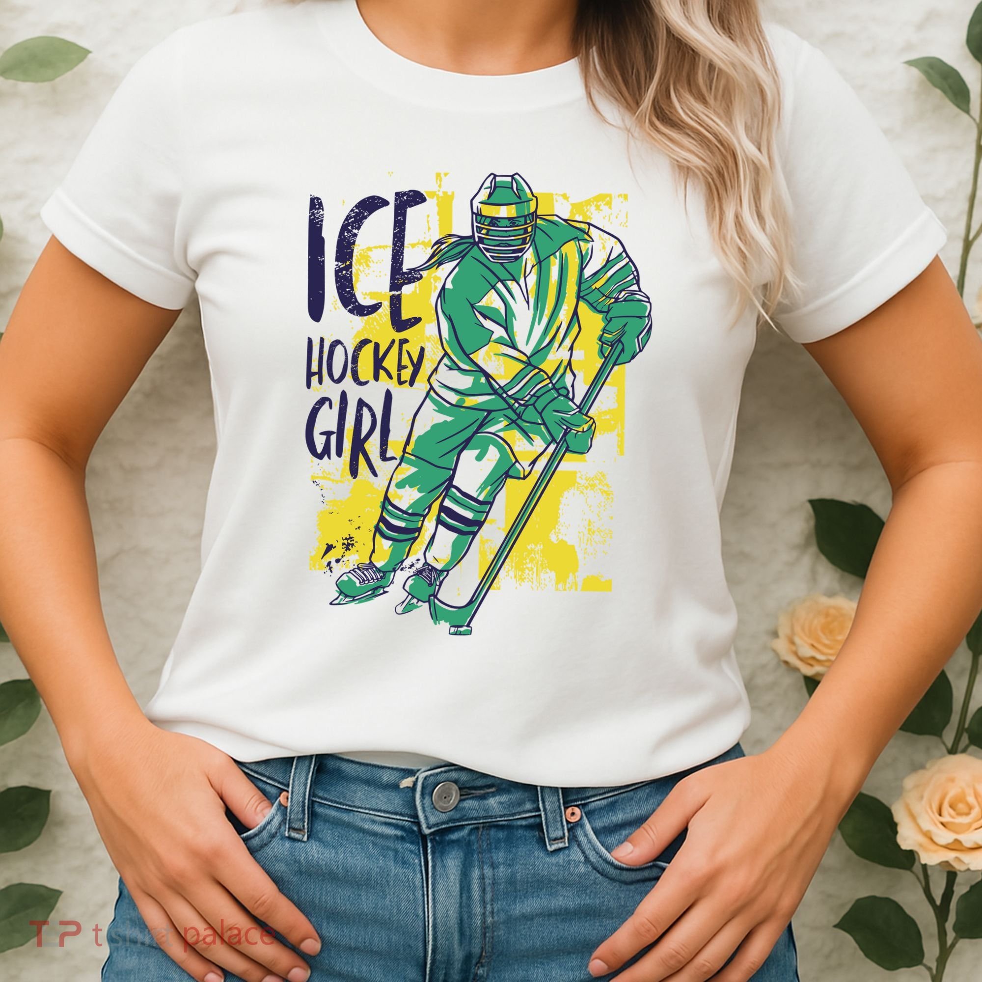 Ice Hockey Girl Women's T-Shirt