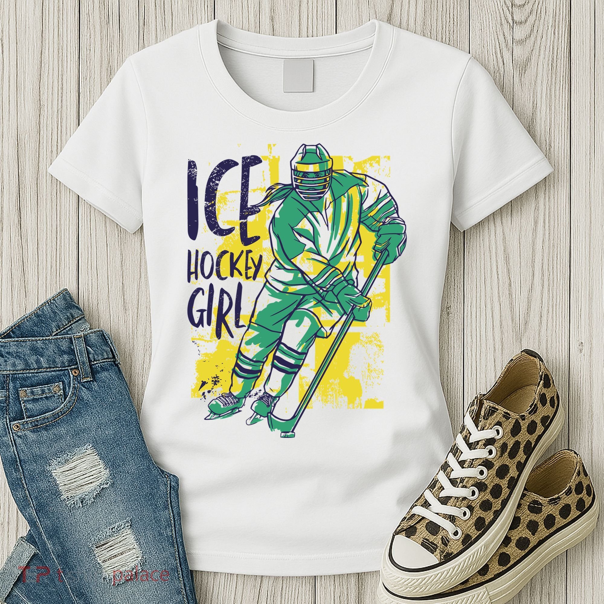 Ice Hockey Girl Women's T-Shirt