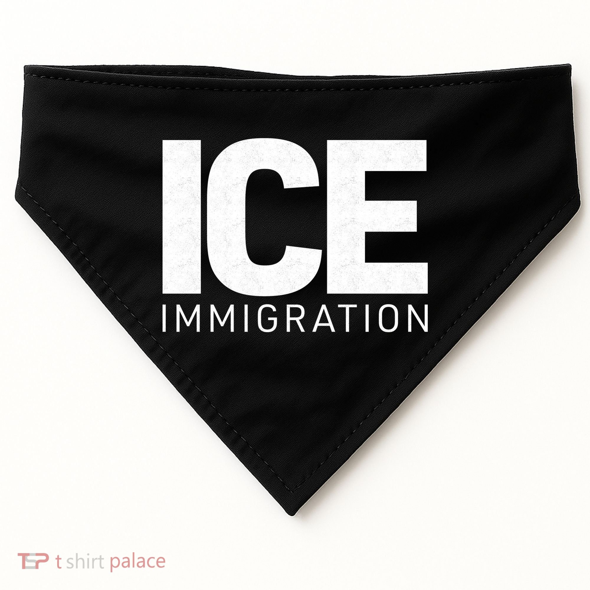 ICE Immigration USA-Made Doggie Bandana