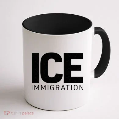 ICE Immigration Coffee Mug back