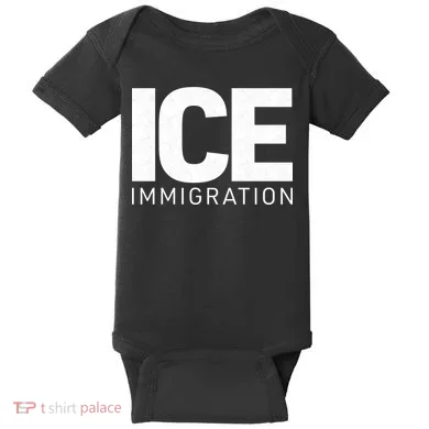 ICE Immigration Baby Bodysuit