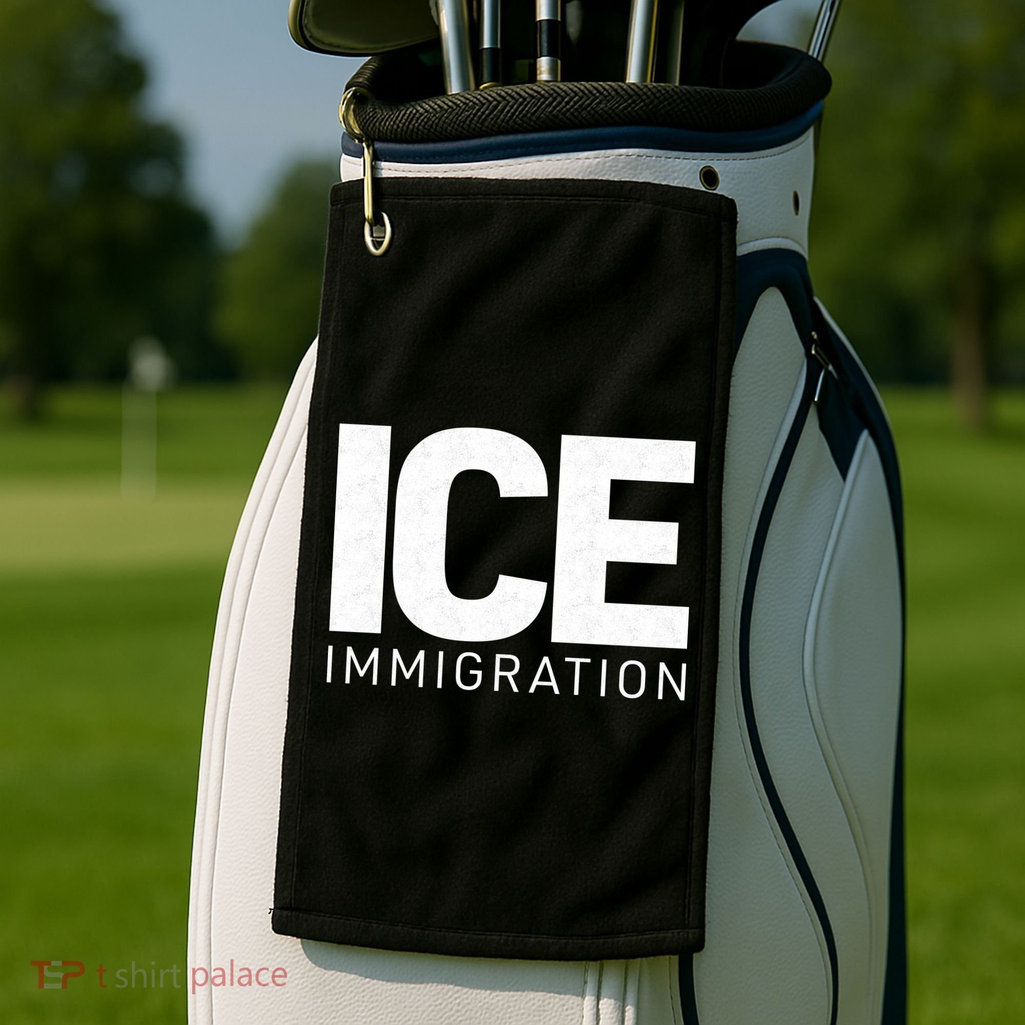 ICE Immigration Golf Towel