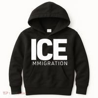 ICE Immigration Kids Hoodie thumb 0