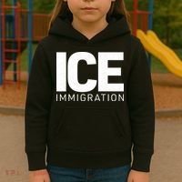 ICE Immigration Kids Hoodie thumb 3