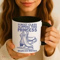 Ice Skating Princess Coffee Mug thumb 3
