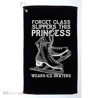 Ice Skating Princess Golf Towel