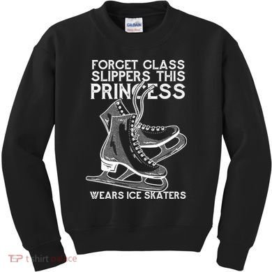 Ice Skating Princess Kids Sweatshirt