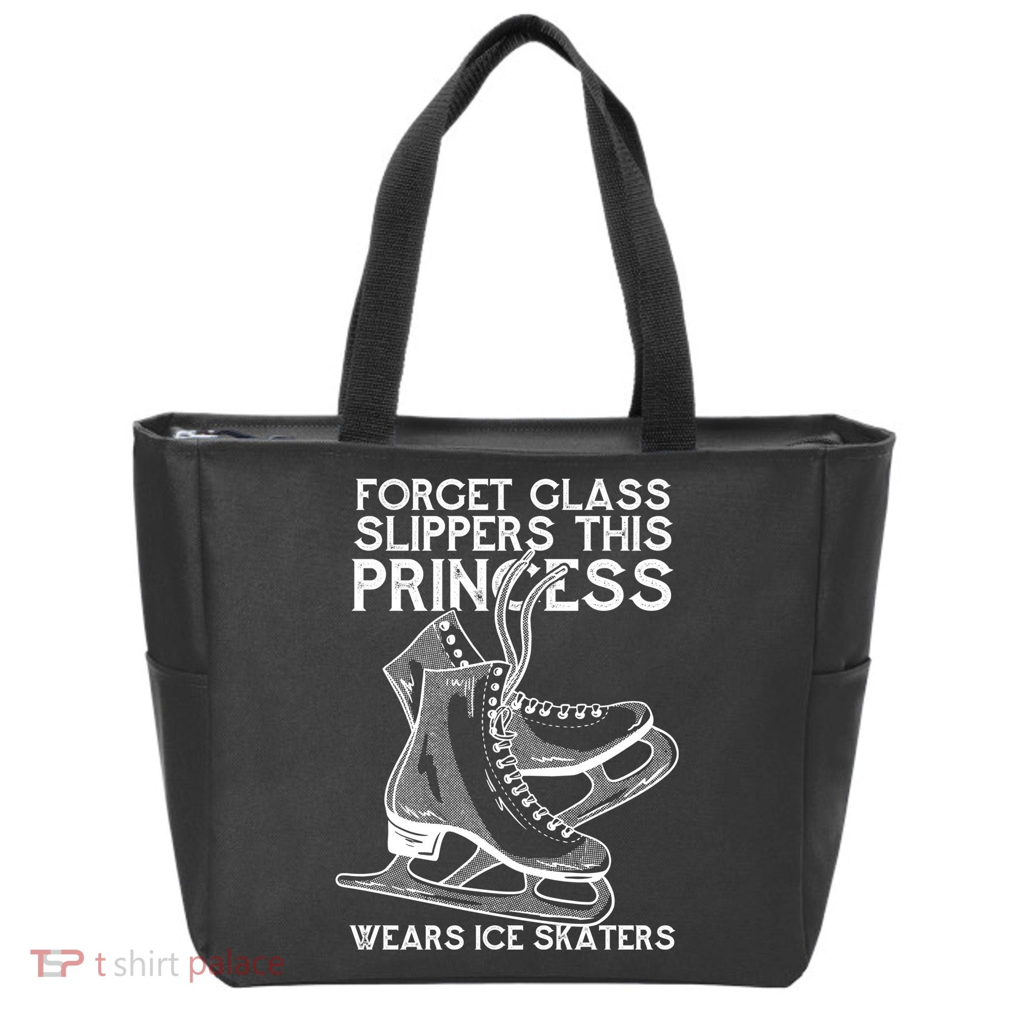 Ice Skating Princess Tote Bag