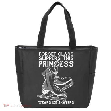 Ice Skating Princess Tote Bag