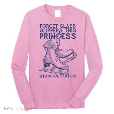 Ice Skating Princess Long Sleeve Shirt