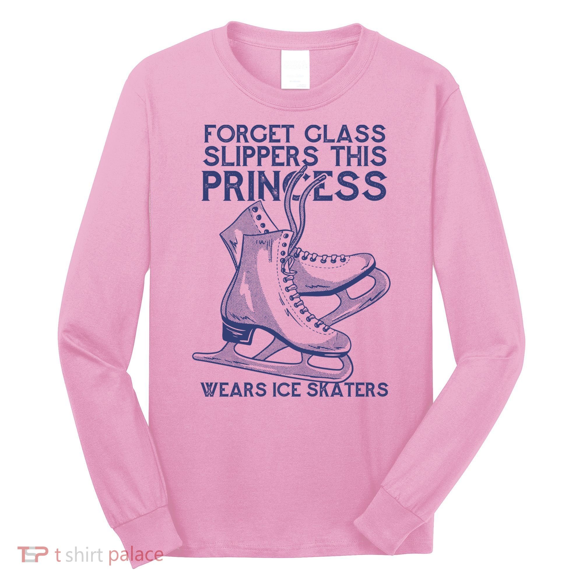 Ice Skating Princess Long Sleeve Shirt
