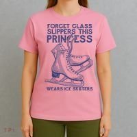 Ice Skating Princess T-Shirt thumb 4
