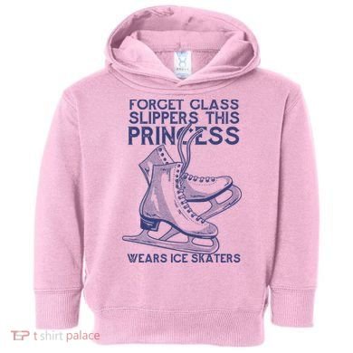 Ice Skating Princess Toddler Hoodie
