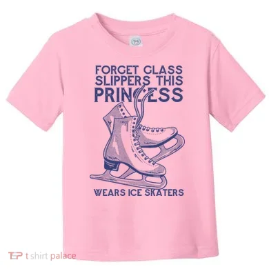 Ice Skating Princess Toddler T-Shirt