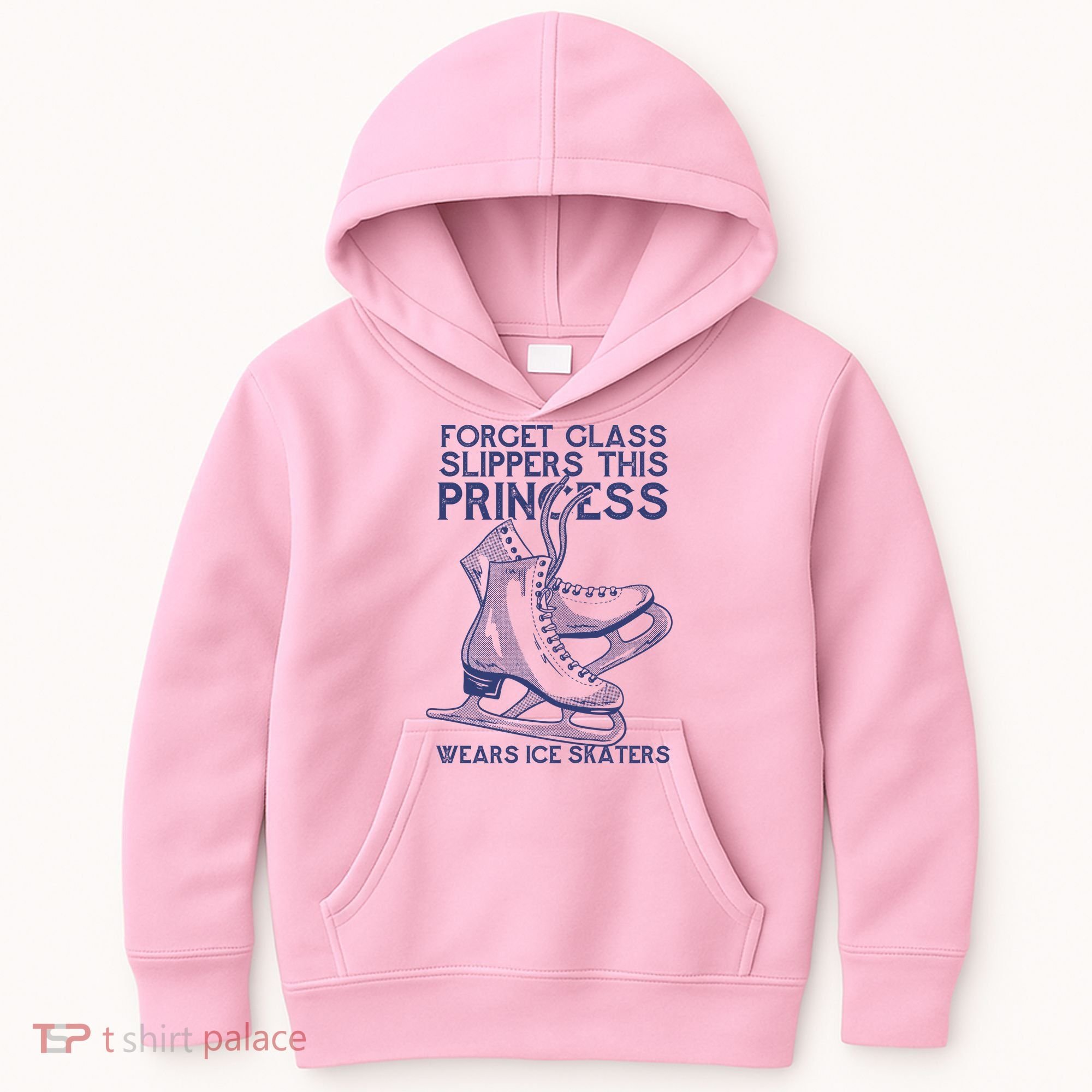 Ice Skating Princess Kids Hoodie
