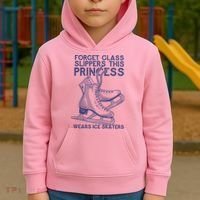 Ice Skating Princess Kids Hoodie thumb 2