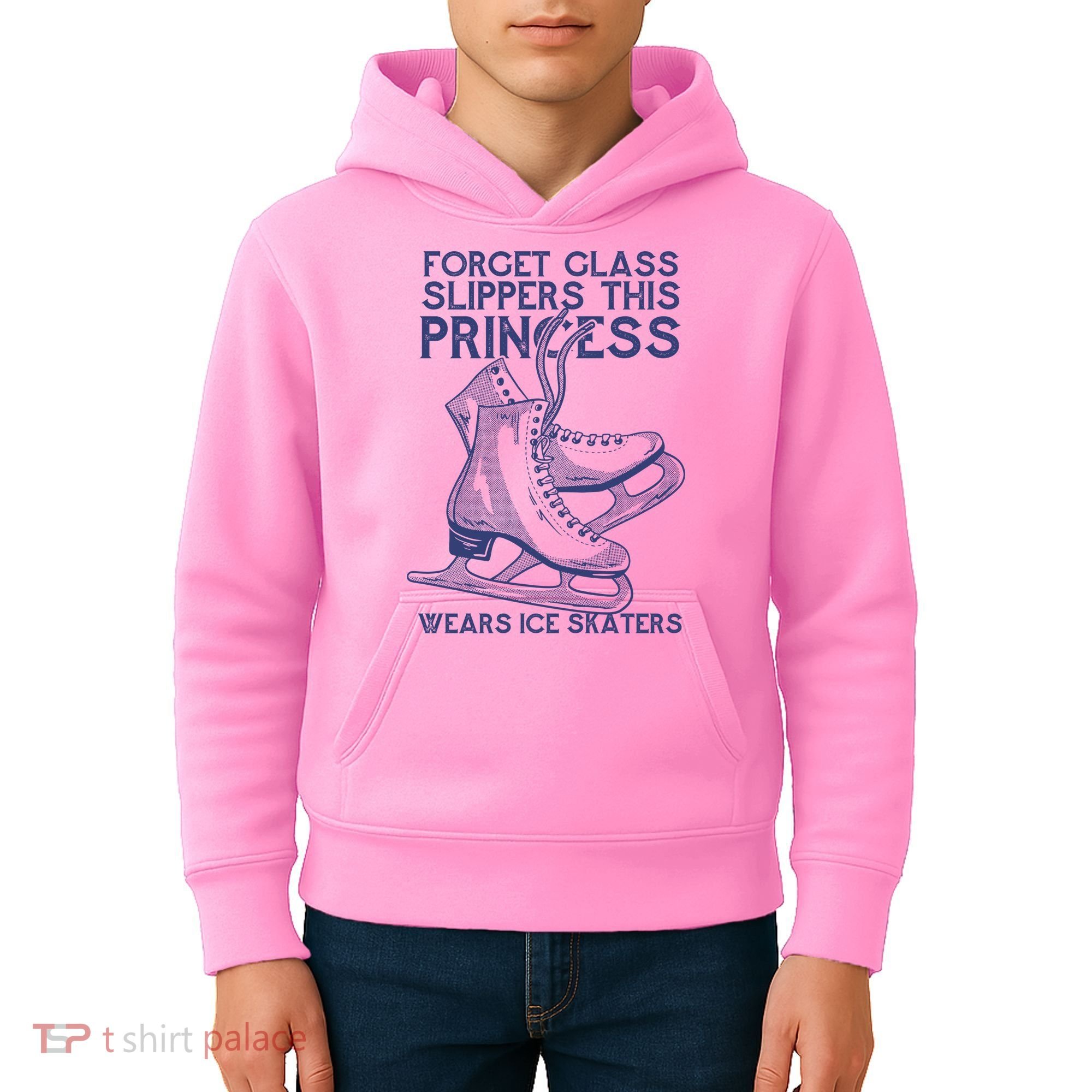 Ice Skating Princess Kids Hoodie