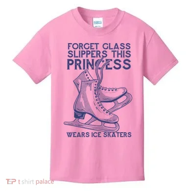 Ice Skating Princess Kids T-Shirt