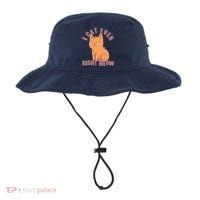 I Can't Even Right Meow Funny Smug Cat Bucket Hat thumb 0