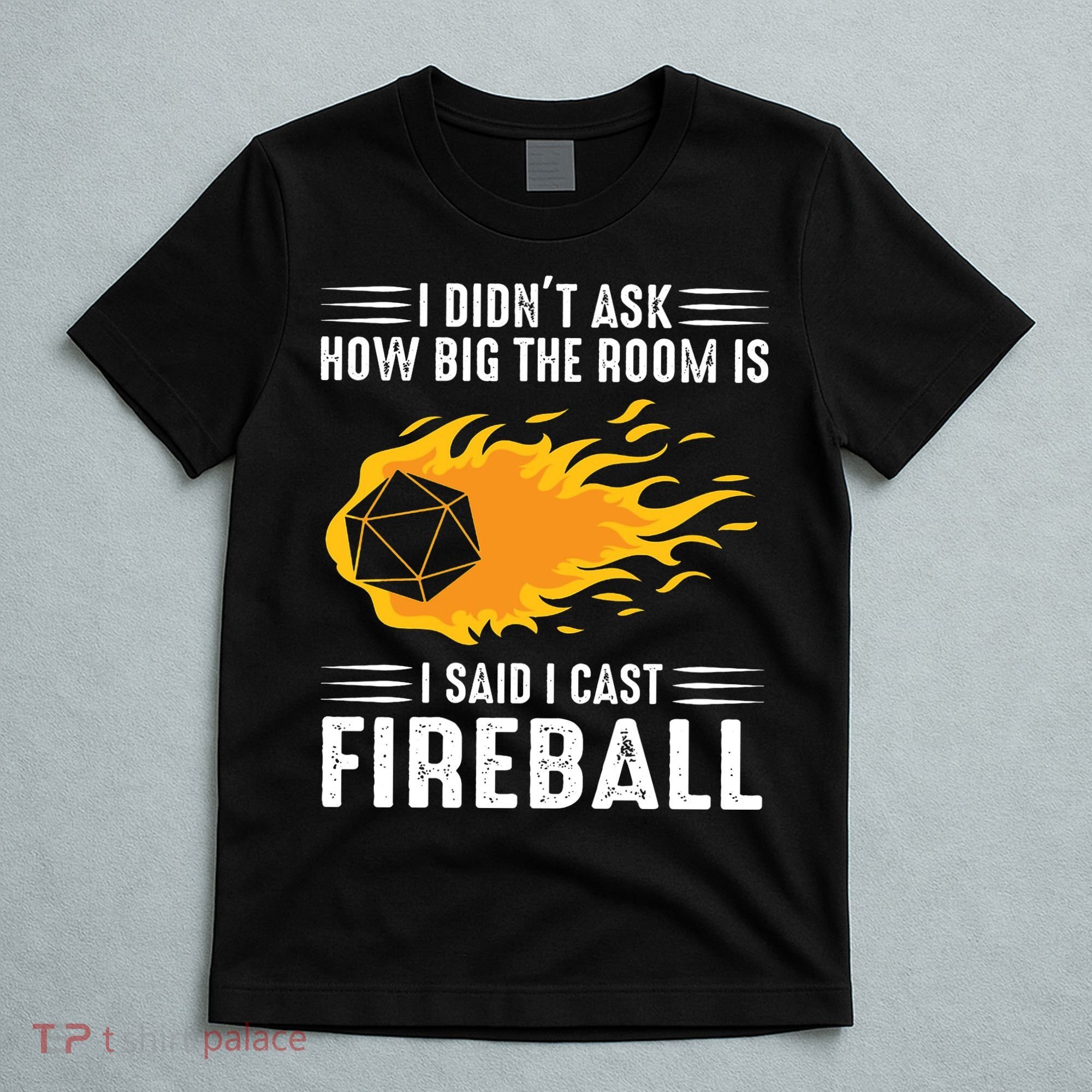I Cast Fireball Funny Nerd Geek Wizard Magic T-Shirt