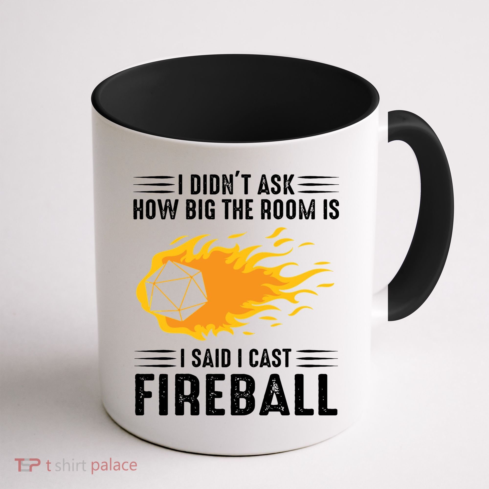 I Cast Fireball Funny Nerd Geek Wizard Magic Coffee Mug