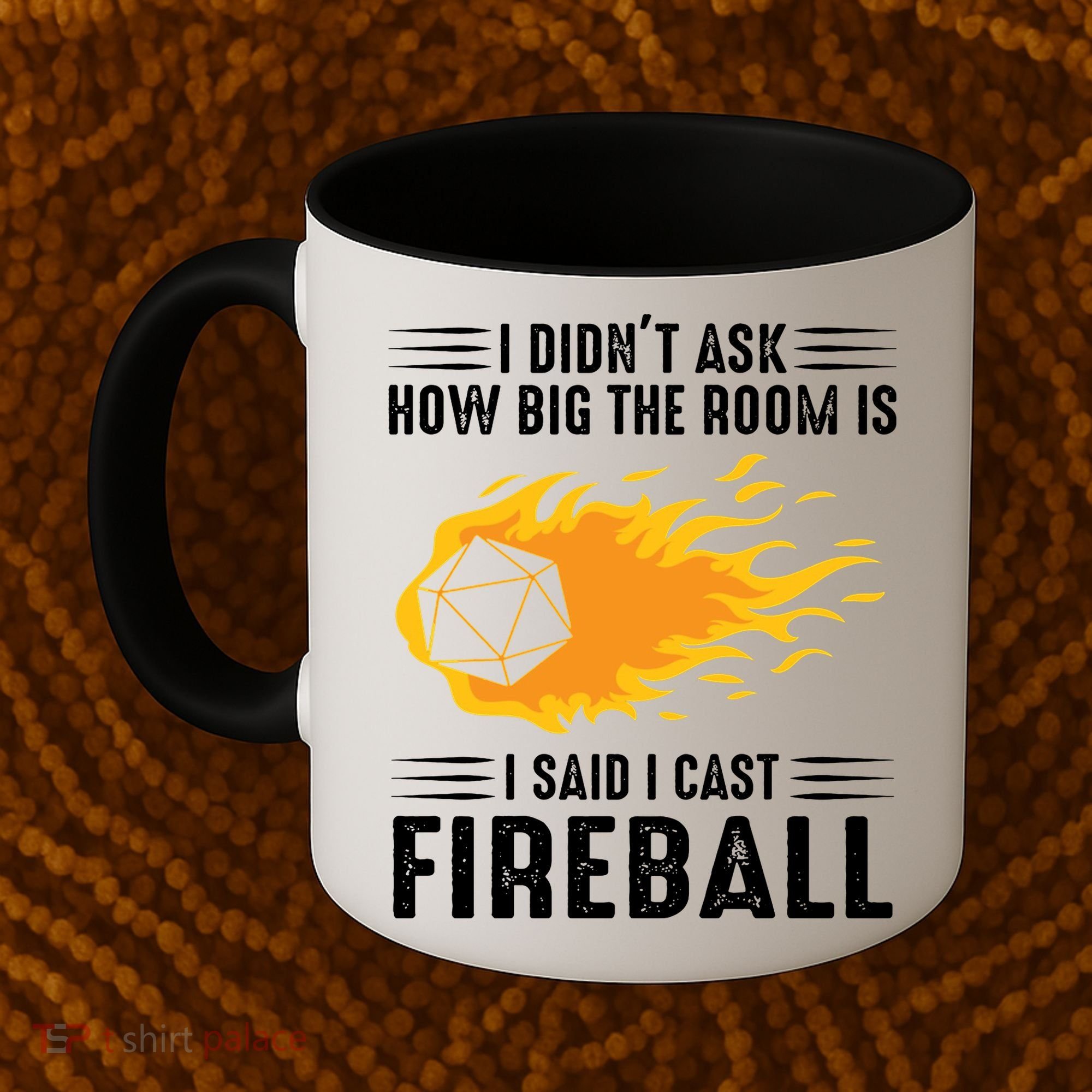 I Cast Fireball Funny Nerd Geek Wizard Magic Coffee Mug