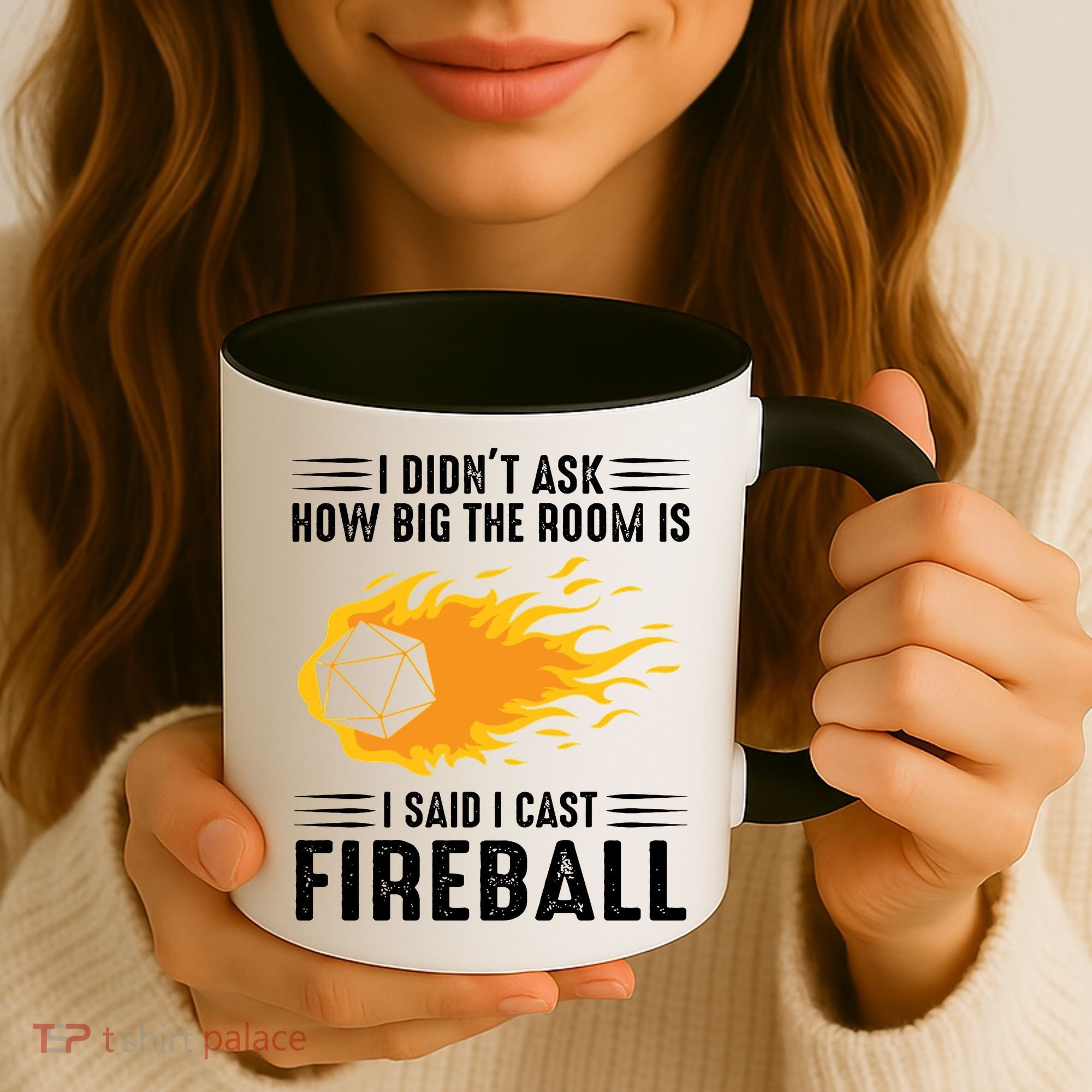 I Cast Fireball Funny Nerd Geek Wizard Magic Coffee Mug