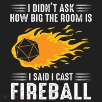 I Cast Fireball Funny Nerd Geek Wizard Magic Beanie thumb 2