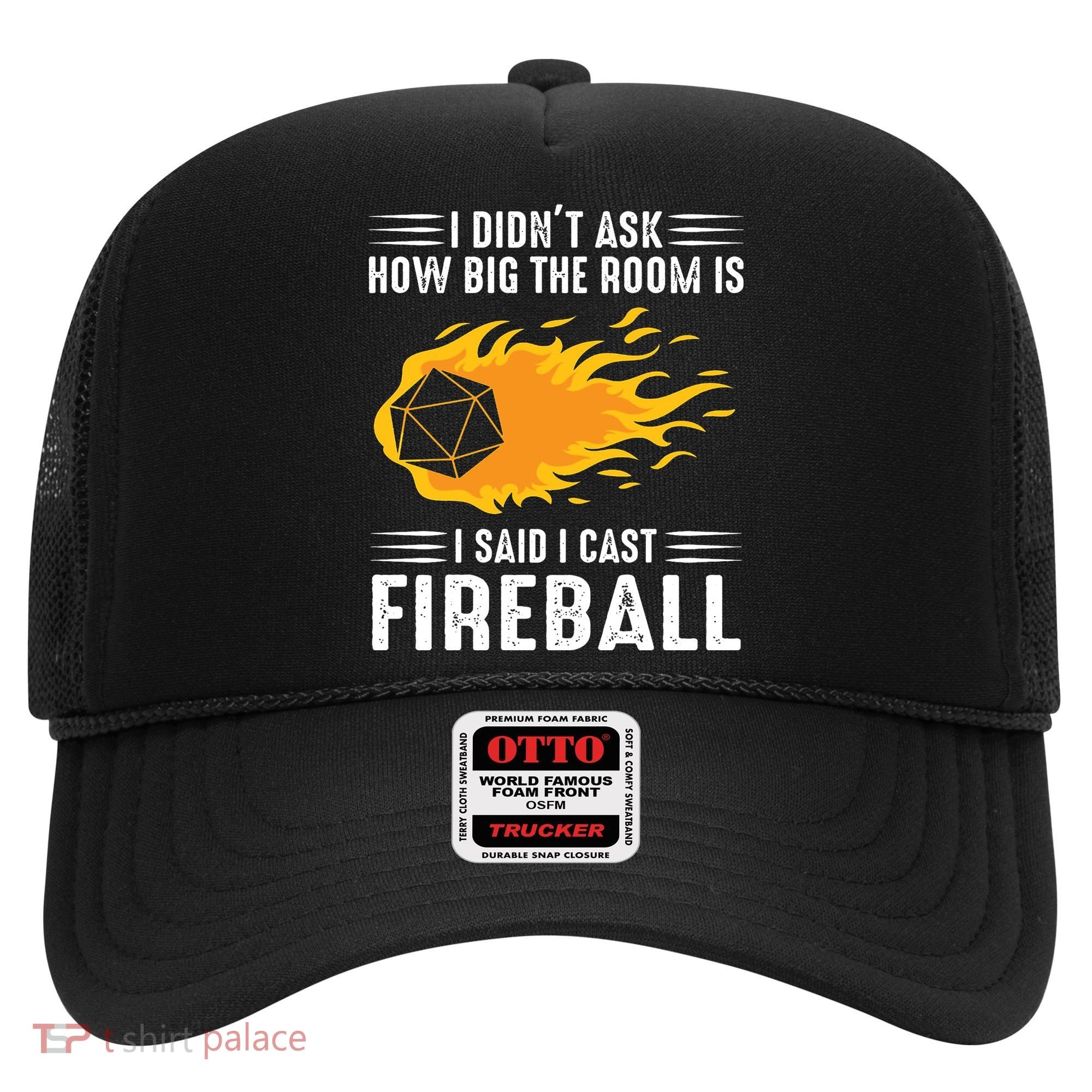 I Cast Fireball Funny Nerd Geek Wizard Magic Hat