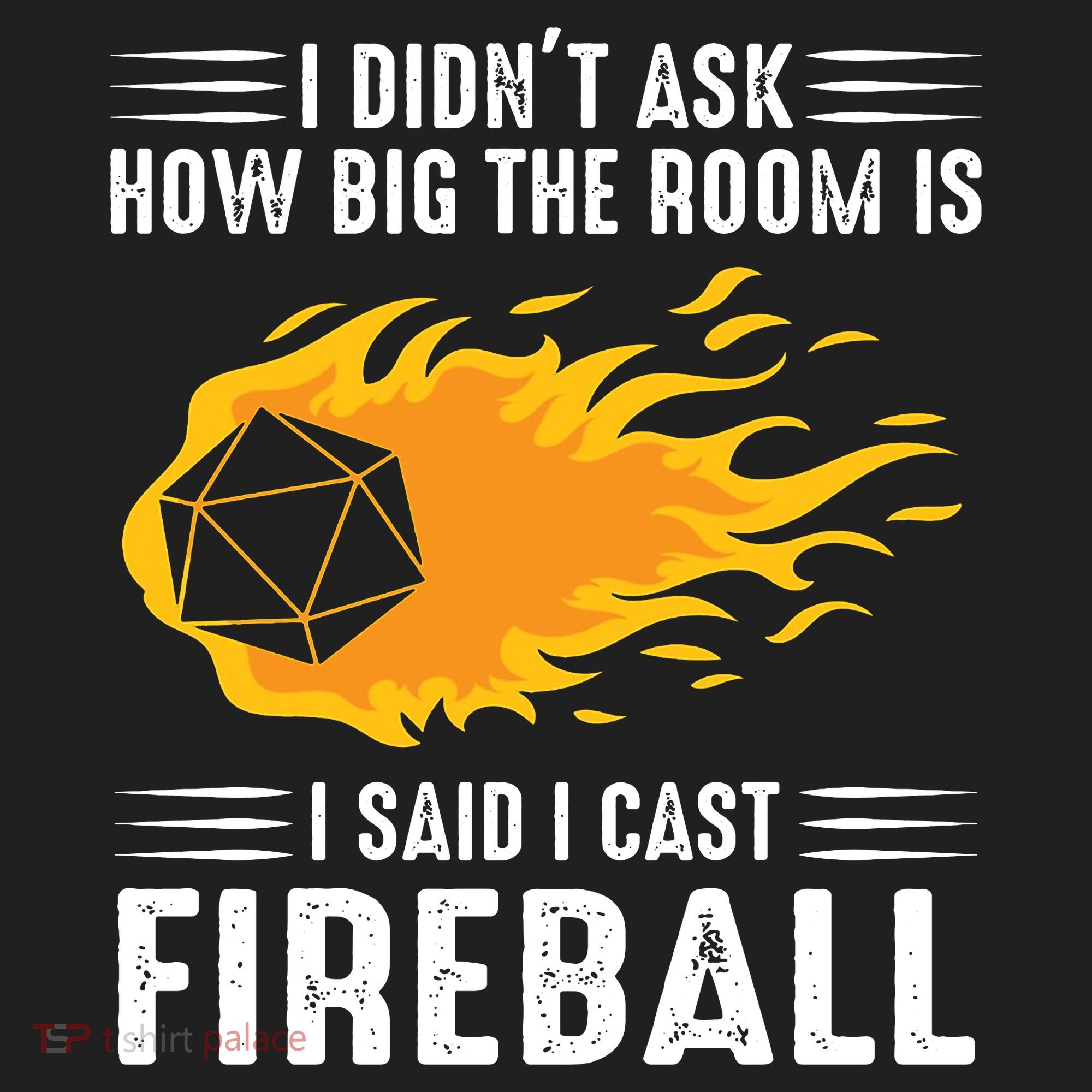 I Cast Fireball Funny Nerd Geek Wizard Magic Golf Towel