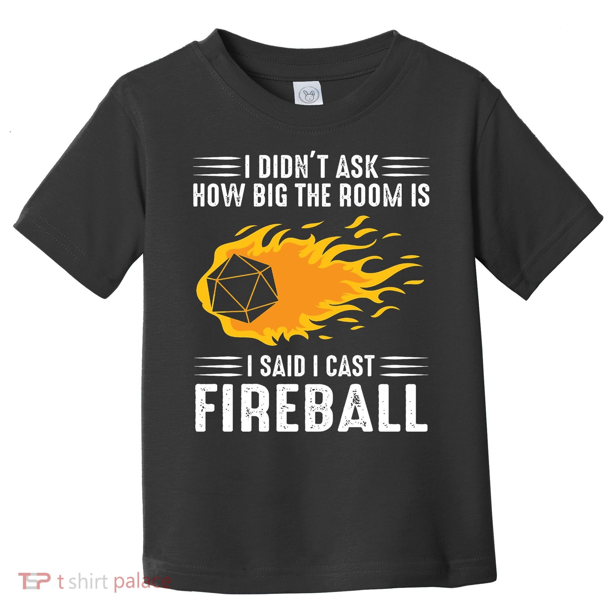 I Cast Fireball Funny Nerd Geek Wizard Magic Toddler T-Shirt