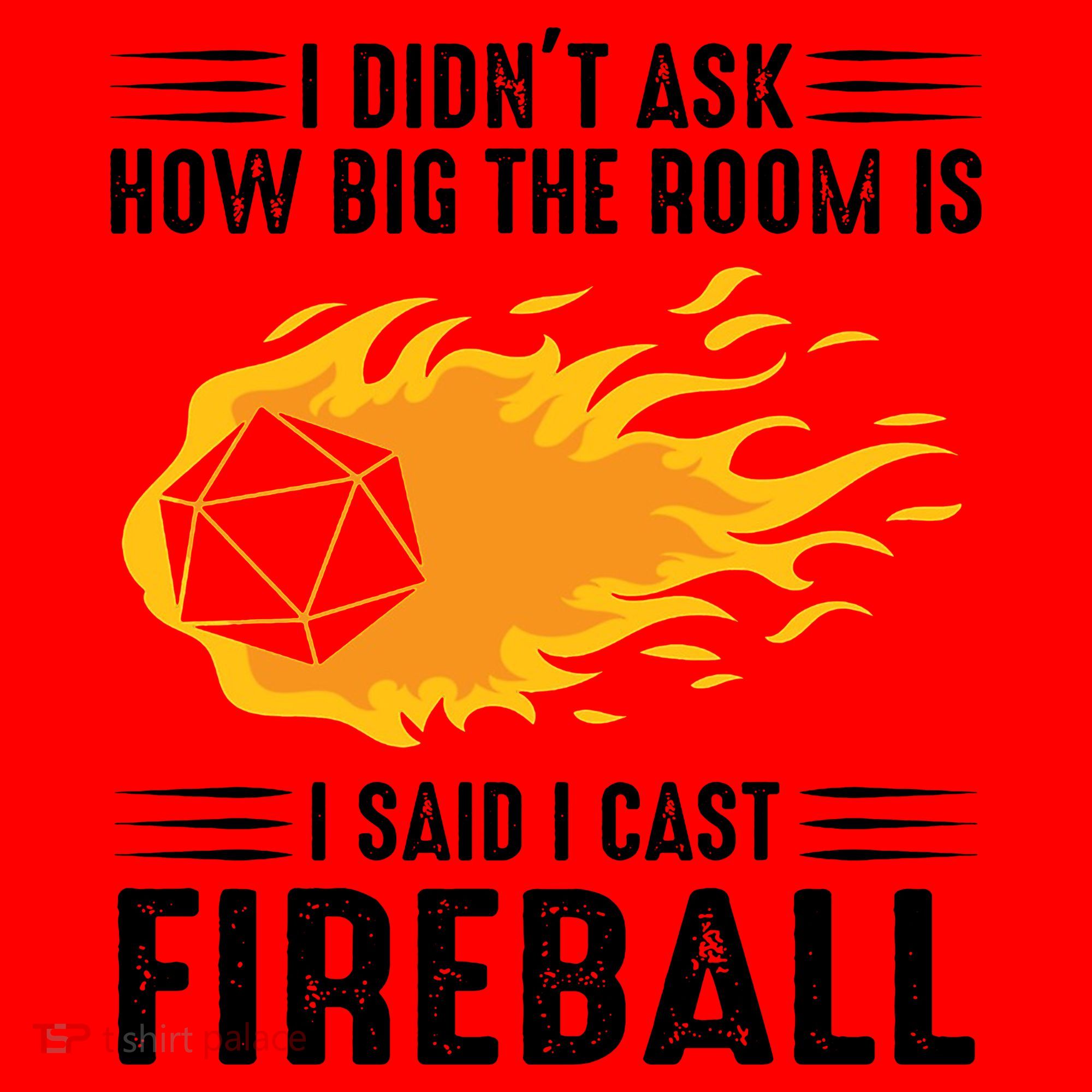 I Cast Fireball Funny Nerd Geek Wizard Magic Santa Hat