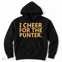 I Cheer For The Punter Iowa Hoodie thumb 0