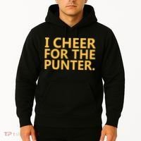 I Cheer For The Punter Iowa Hoodie thumb 2