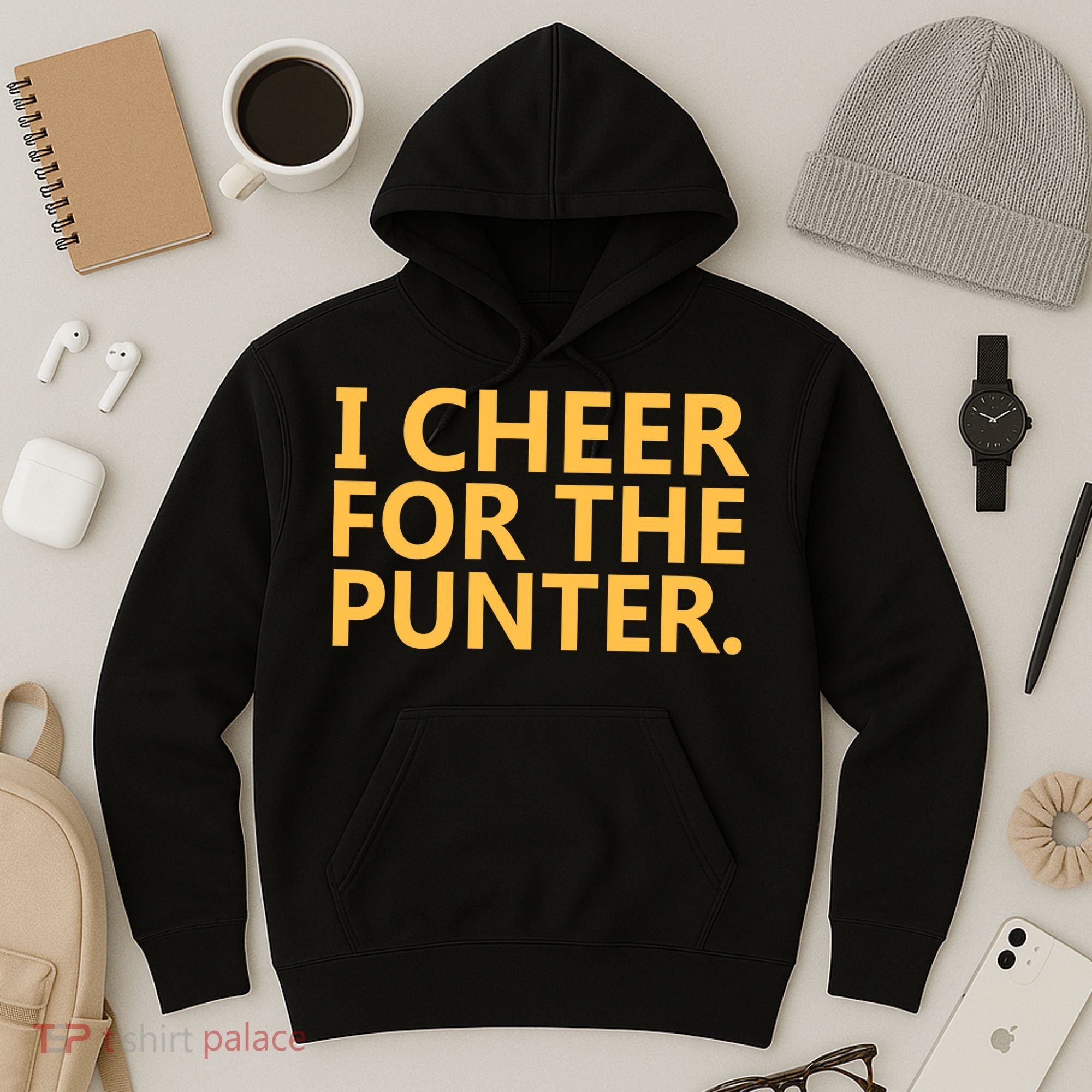 I Cheer For The Punter Iowa Hoodie