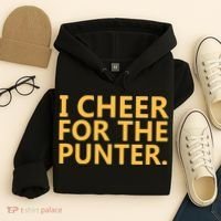 I Cheer For The Punter Iowa Hoodie thumb 4