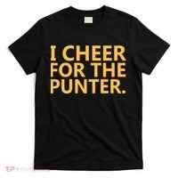 I Cheer For The Punter Iowa T-Shirt thumb 0