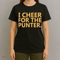 I Cheer For The Punter Iowa T-Shirt thumb 4