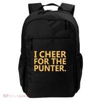 I Cheer For The Punter Iowa Backpack thumb 0