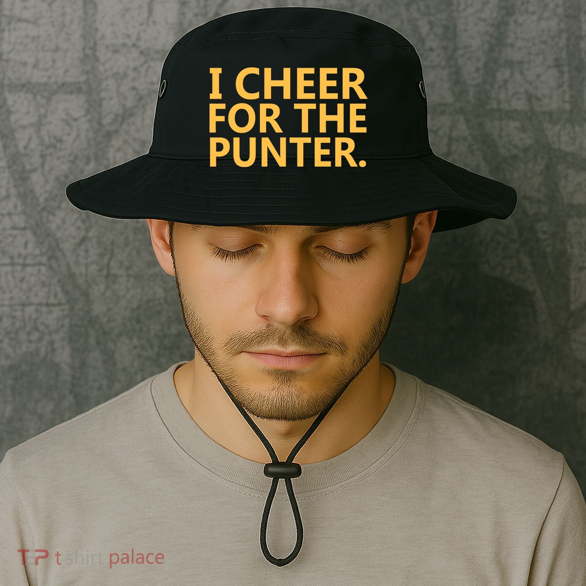 I Cheer For The Punter Iowa Bucket Hat