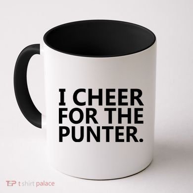 I Cheer For The Punter Iowa Coffee Mug
