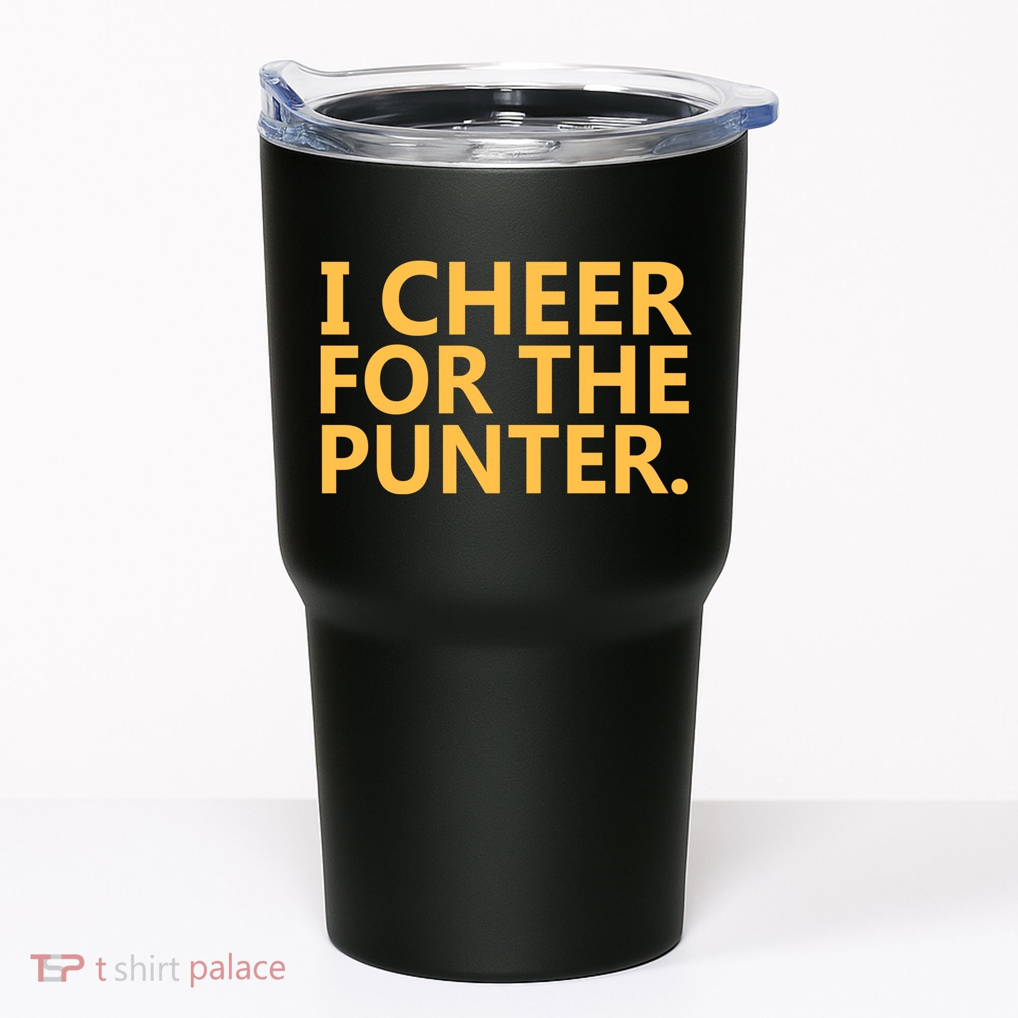 I Cheer For The Punter Iowa Tumbler