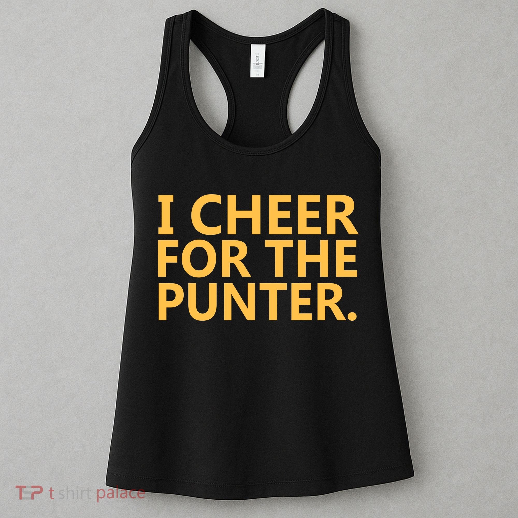 I Cheer For The Punter Iowa Women's Tank Top